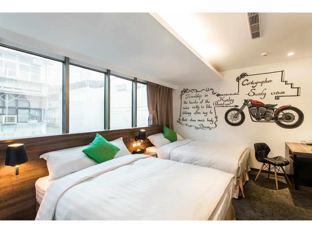 Rf Hotel  Linsen Taipei Bagian luar foto