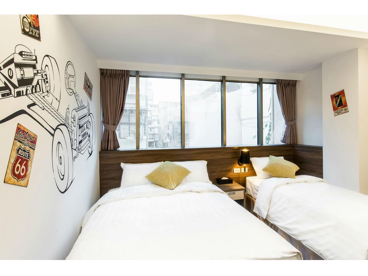 Rf Hotel  Linsen Taipei Bagian luar foto